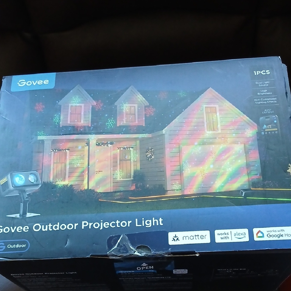 Govee Outdoor Projector Light - Black
